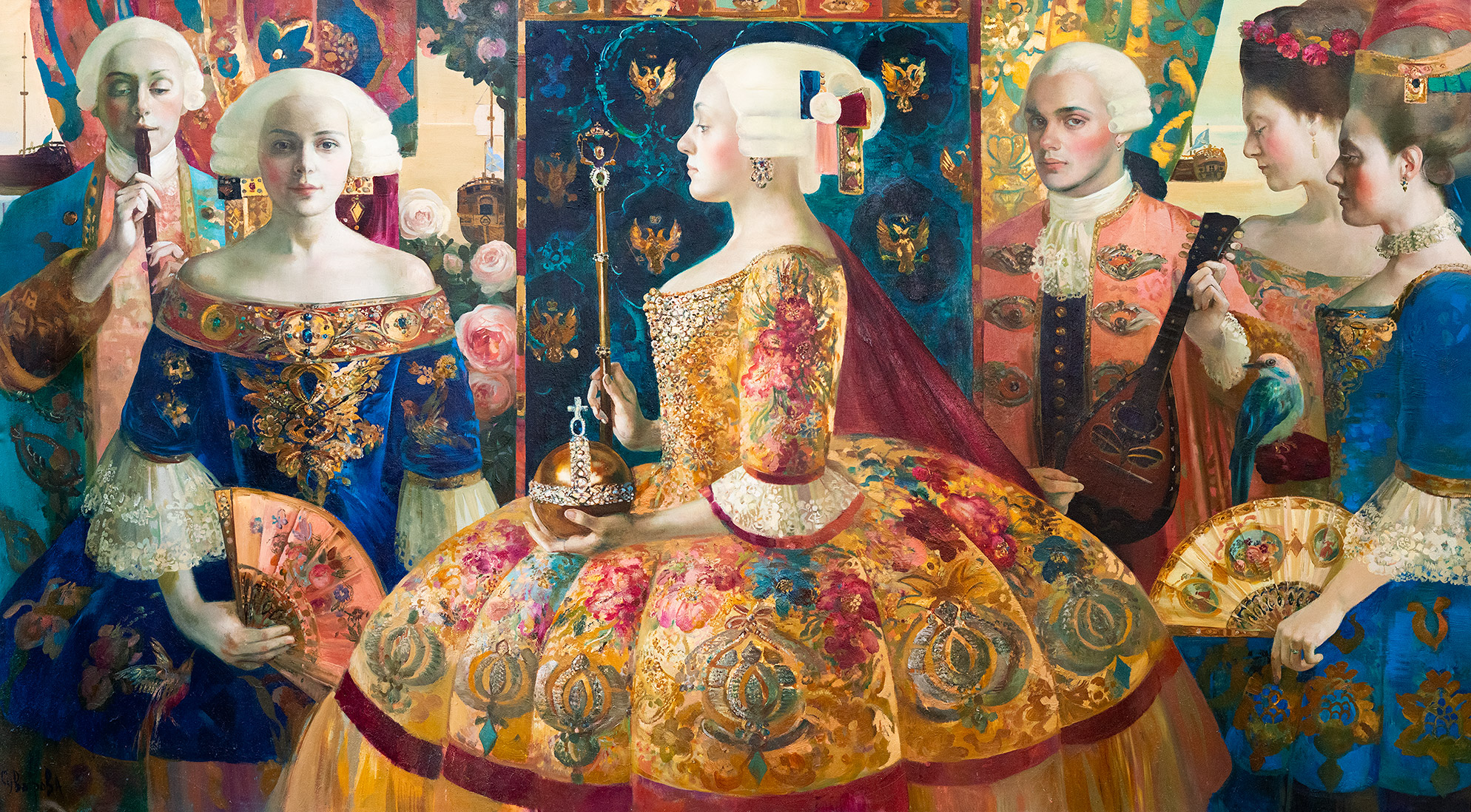 The Empress - 1, Olga Suvorova, Buy the painting Oil