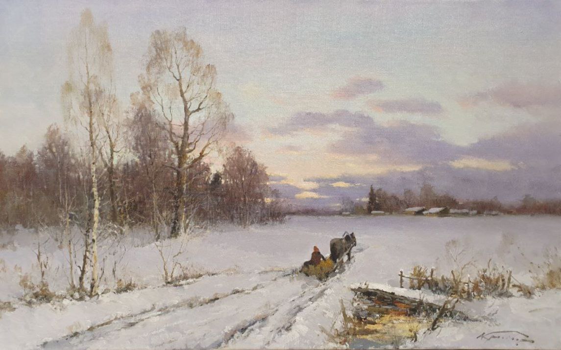 Evening - 1, Alexander Kremer, Buy the painting Oil
