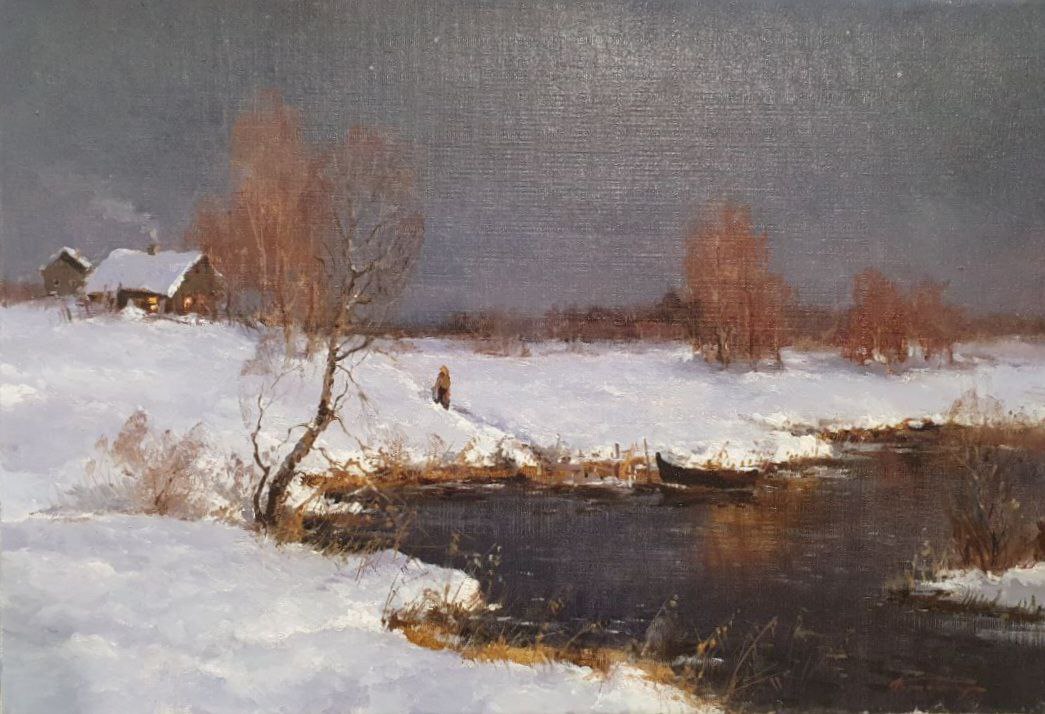 Night - 1, Alexander Kremer, Buy the painting Oil