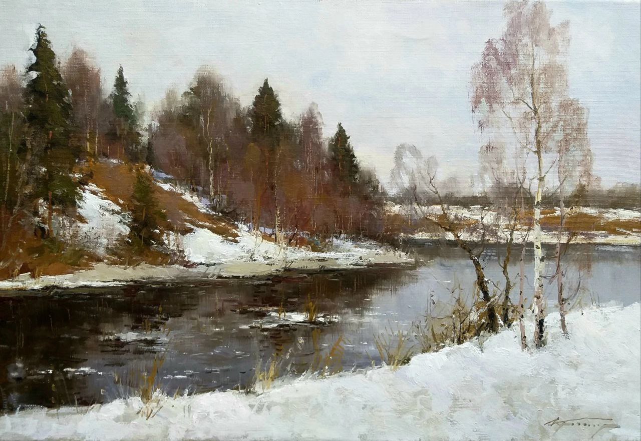 February - 1, Alexander Kremer, Buy the painting Oil