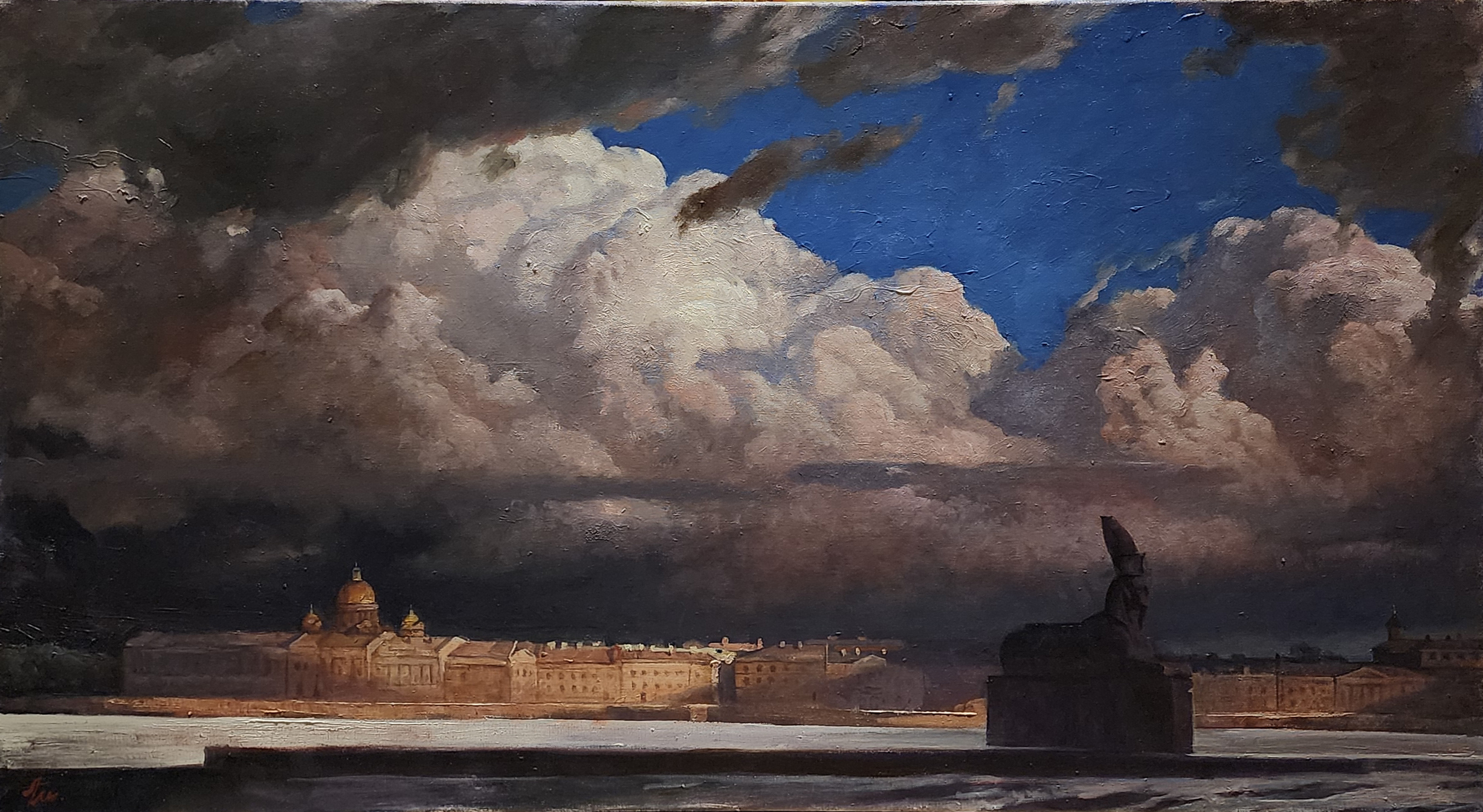 Mysterious Petersburg - 1, Anton Melentyev, Buy the painting Oil