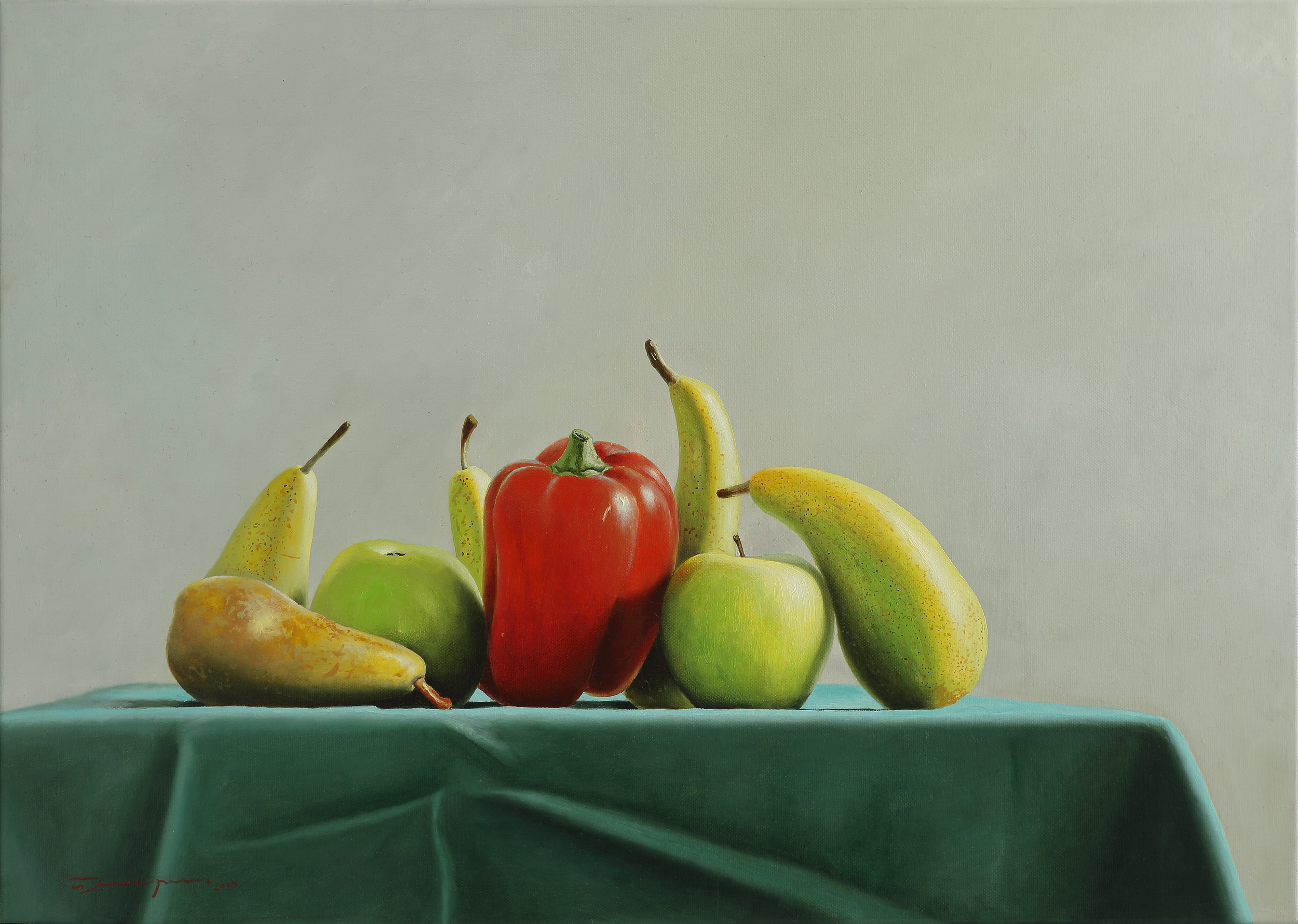 Vegetable Among Fruits - 1, Ilya Khokhrin, Buy the painting Oil