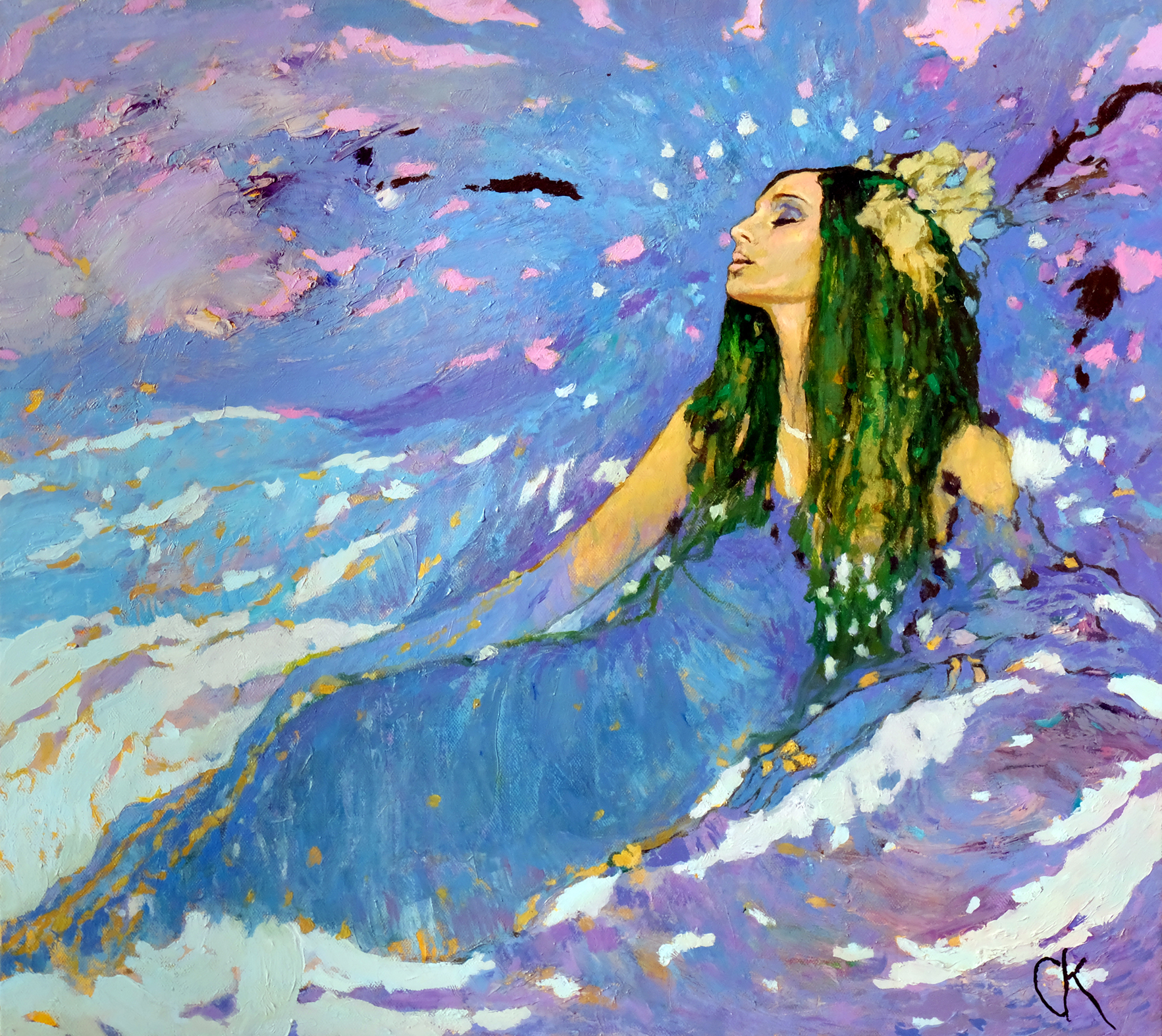 The Sea Princess - 1, Stanislav Krupp, Buy the painting Oil