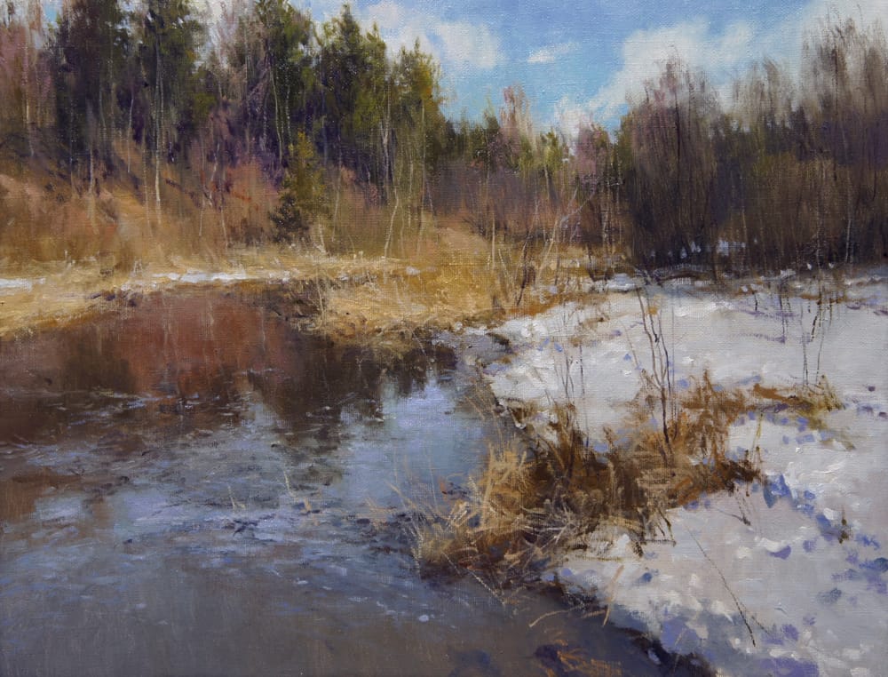 April is melting - 1, Alexey Savchenko, Buy the painting Oil