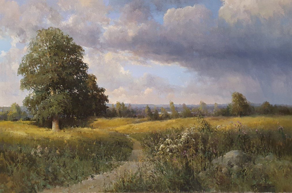 After Summer Rain - 1, Alexander Kremer, Buy the painting Oil