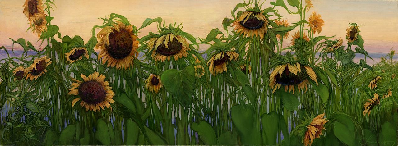 Sunflowers - 1, Andrey Mamaev, Buy the painting Oil