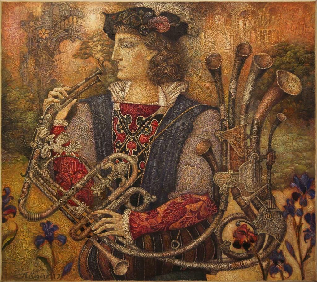 Florentine Motive - 1, Alexander Sigov, Buy the painting Oil