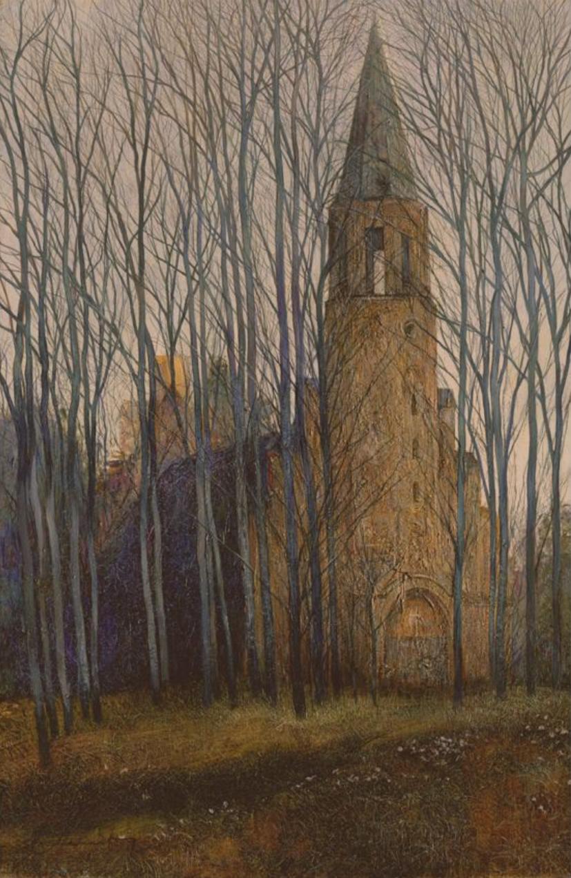 Forgotten Churchyard - 1, Andrey Mamaev, Buy the painting Oil