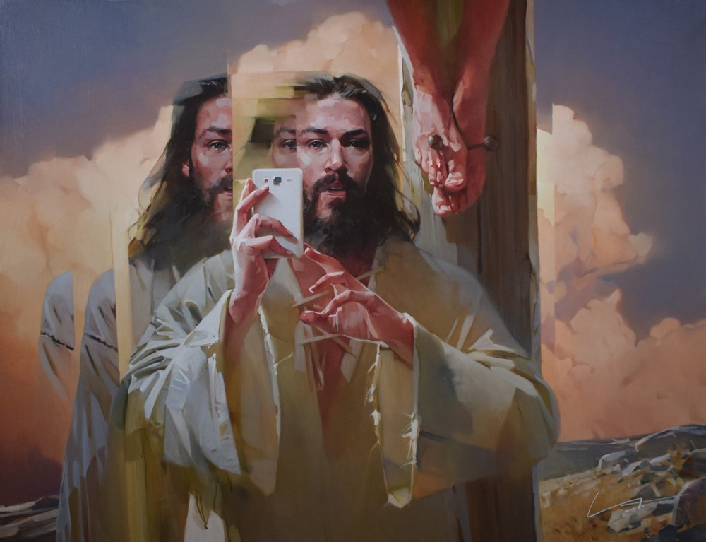 Selfie - 1, Alexey Chernigin, Buy the painting Oil