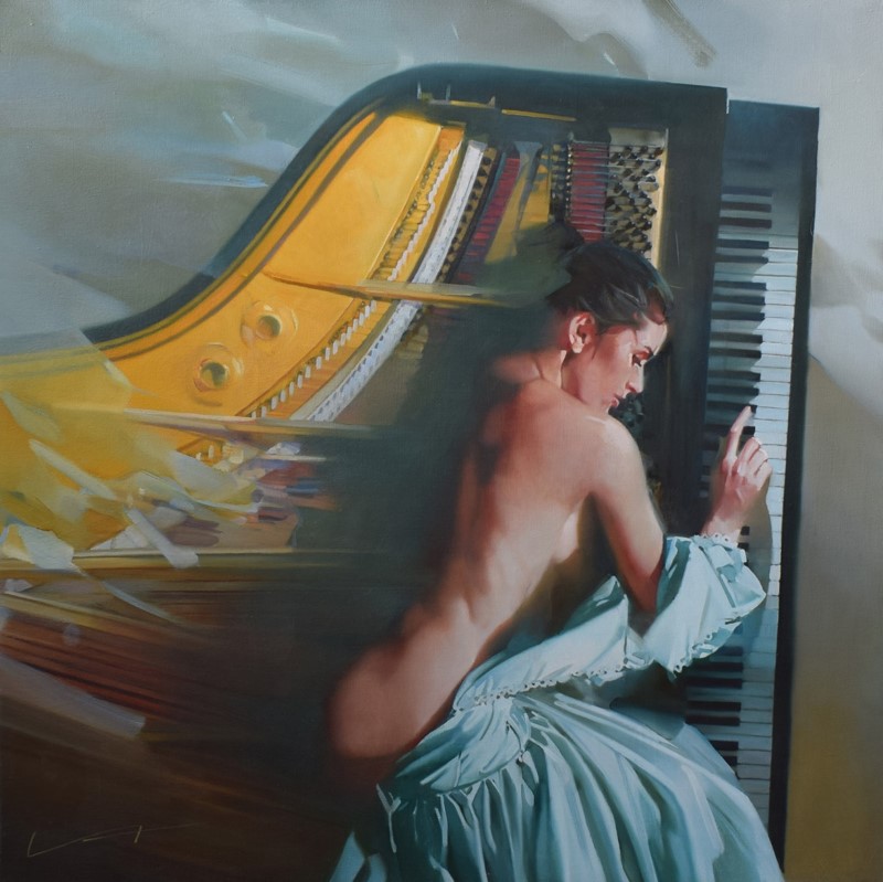 Ocean Music - 1, Alexey Chernigin, Buy the painting Oil