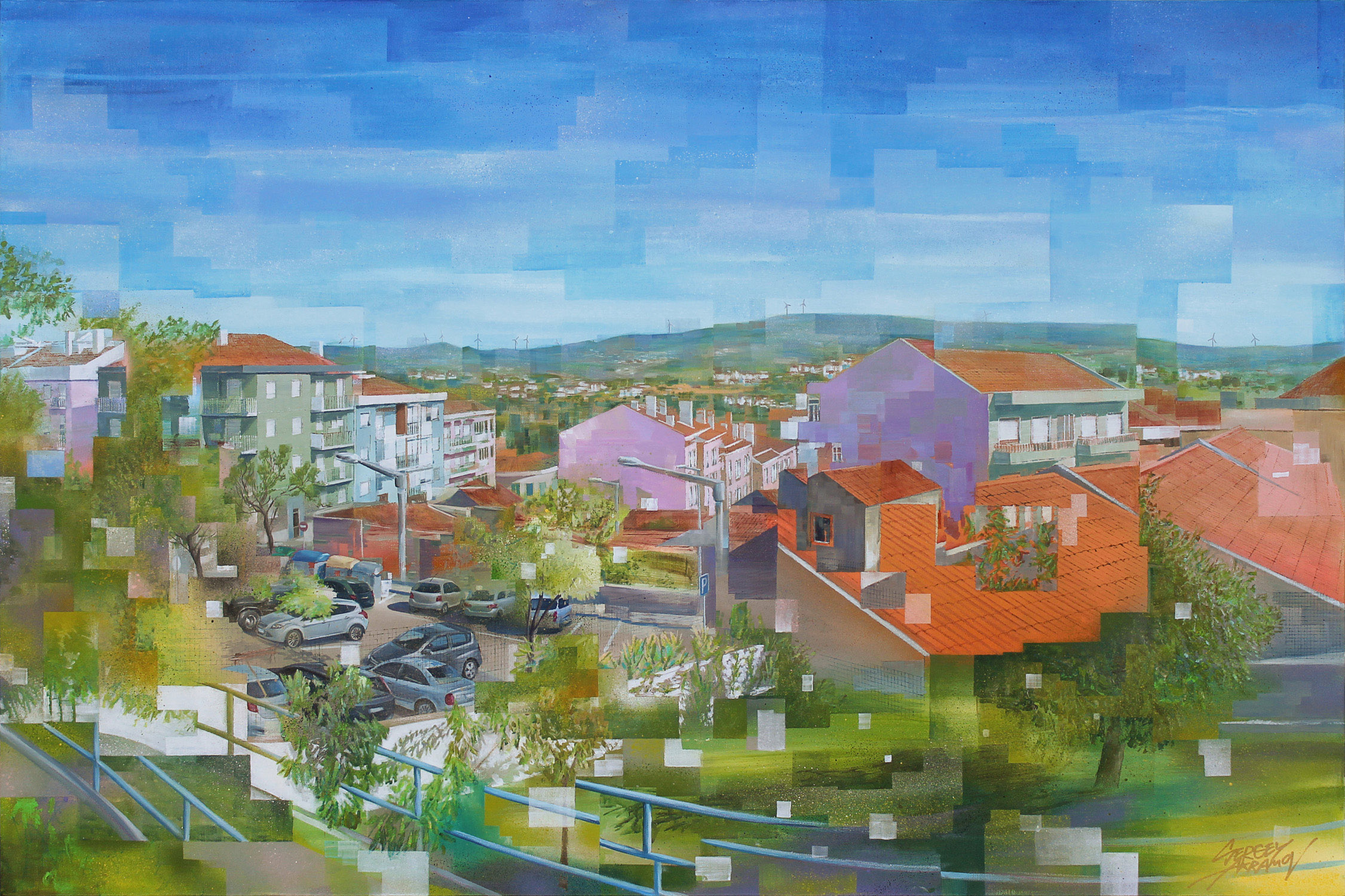 Loures, Portugal - 1, Sergey Akramov, Buy the painting Acrylic