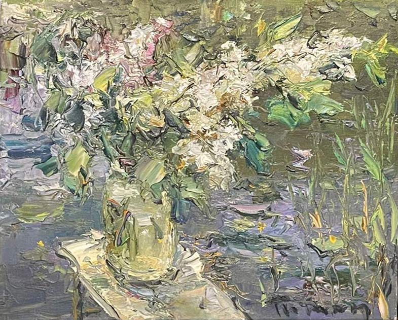 Lilac - 1, Tuman Zhumabaev, Buy the painting Oil