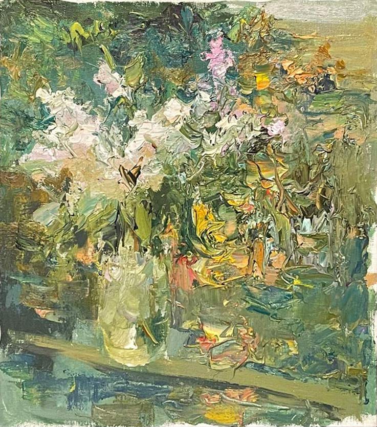 Lilac - 1, Tuman Zhumabaev, Buy the painting Oil