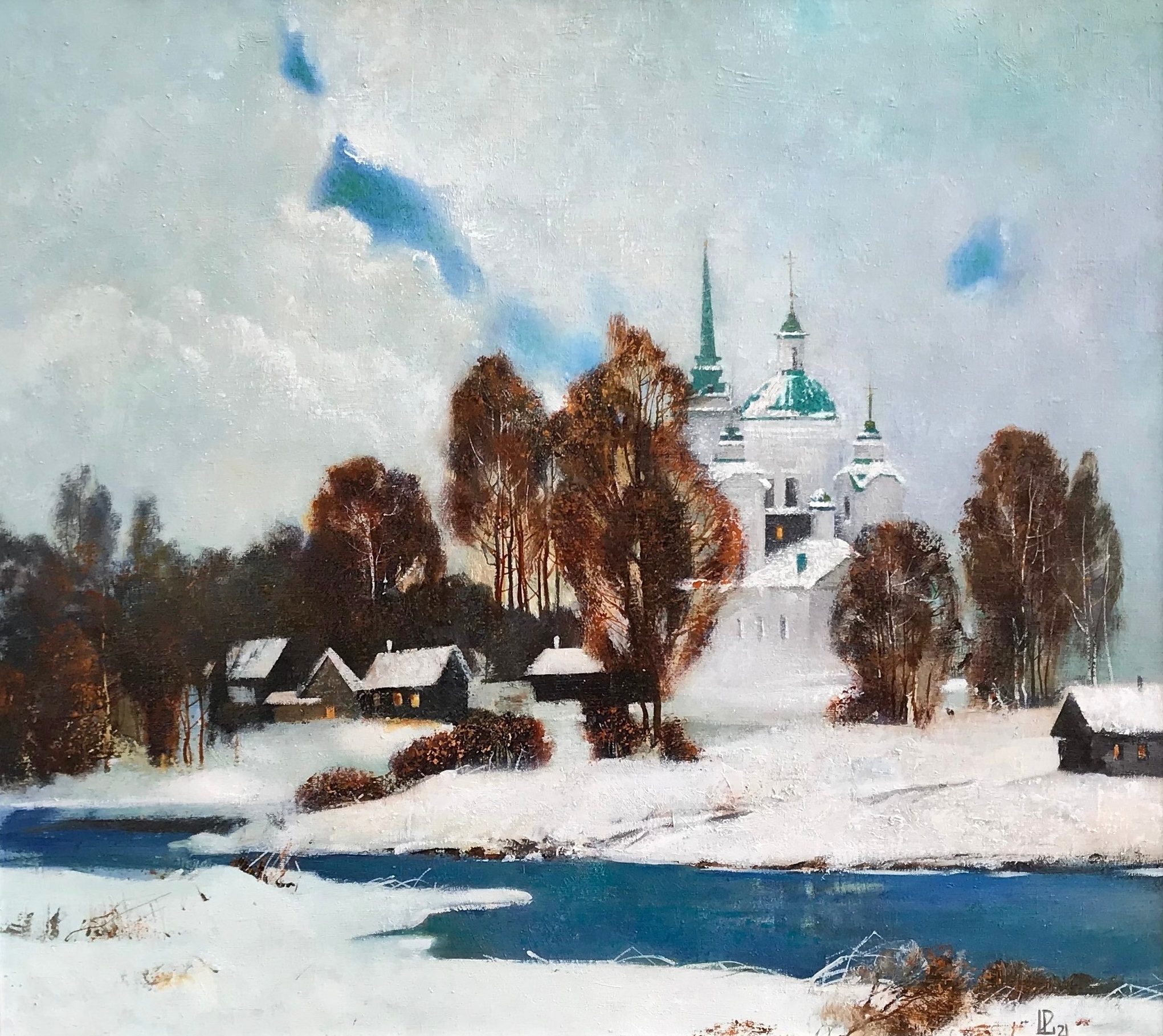 Silver Day - 1, Evgeniya Davletshina, Buy the painting Oil