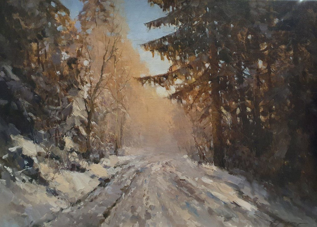 In the forest - 1, Alexander Kremer, Buy the painting Oil