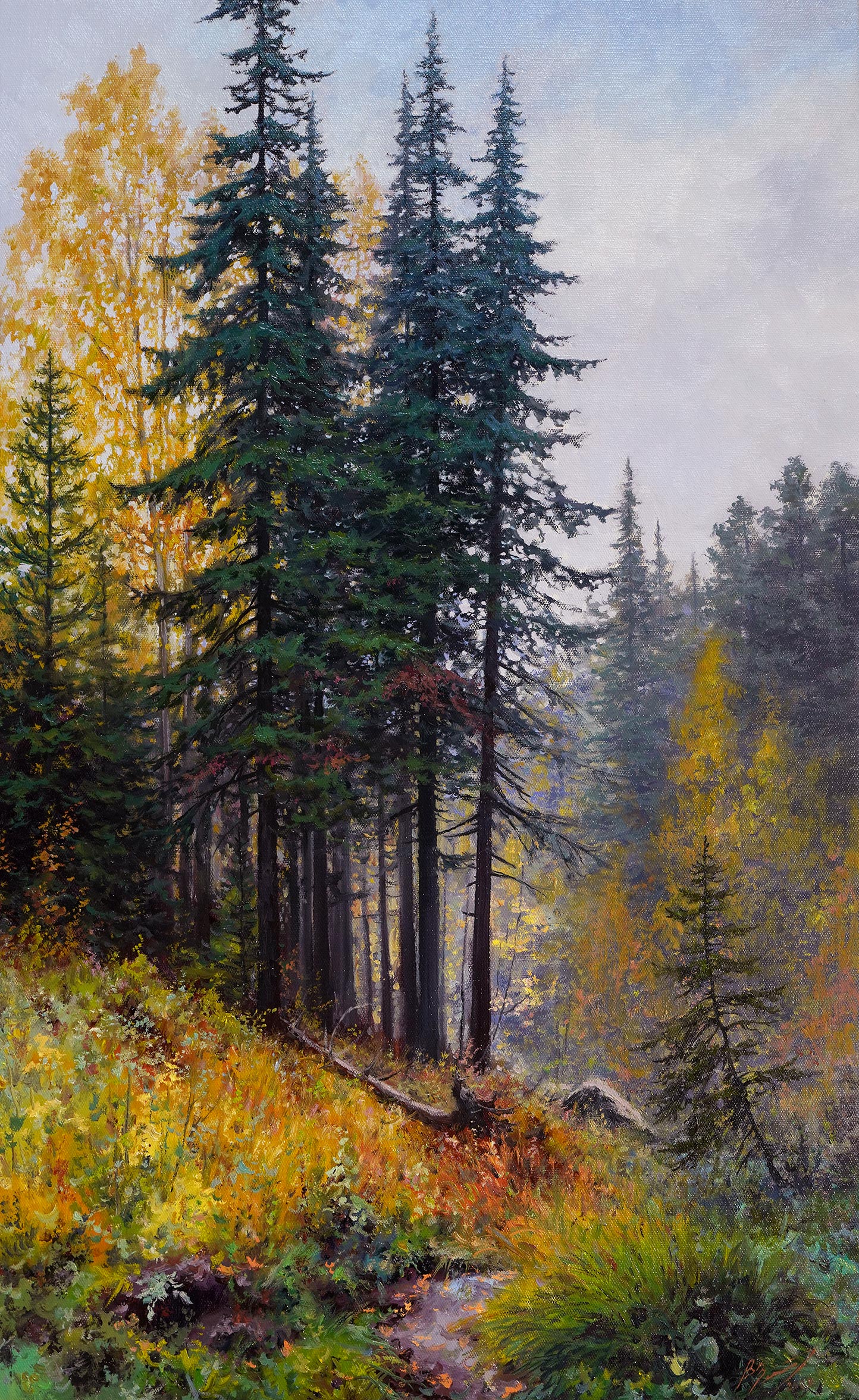 October - 1, Vadim Zainullin, Buy the painting Oil