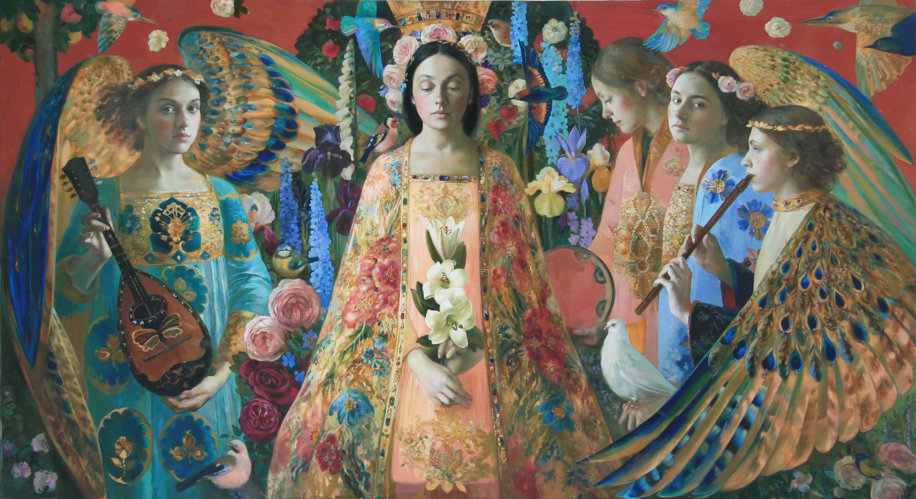 The Annunciation - 1, Olga Suvorova, Buy the painting Oil