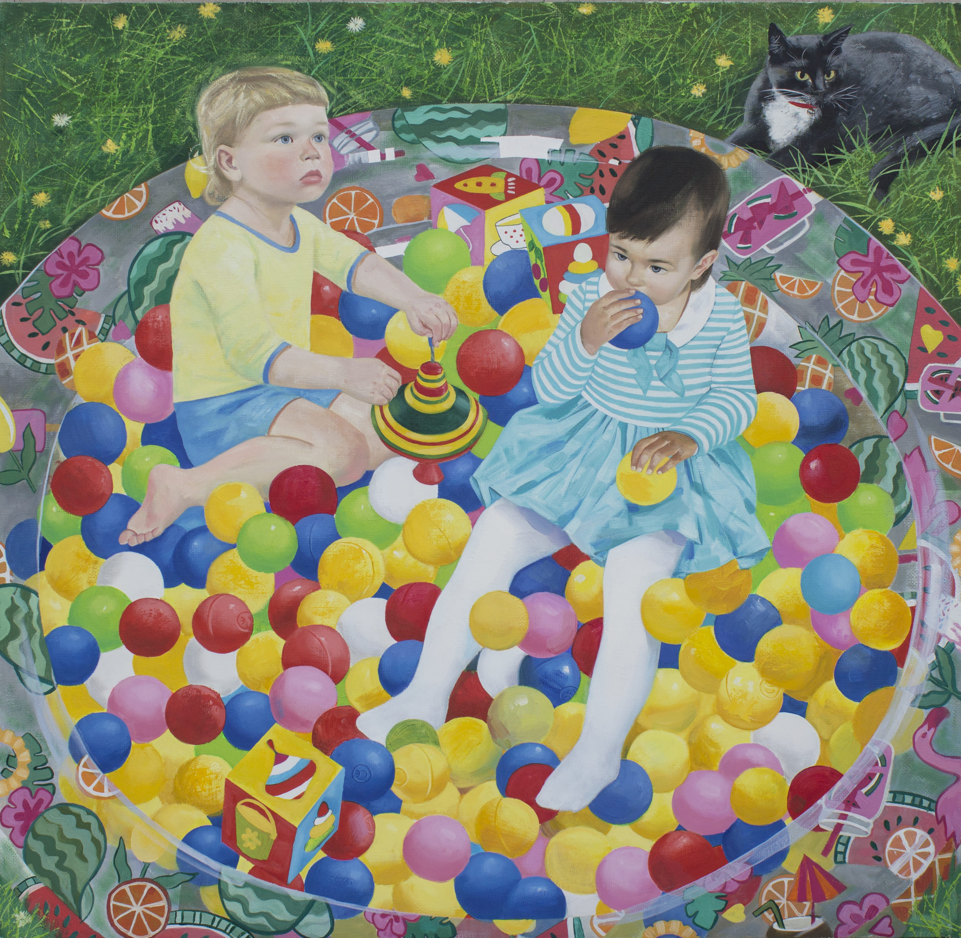 The Pool - 1, Yulia Bobrova, Buy the painting Oil
