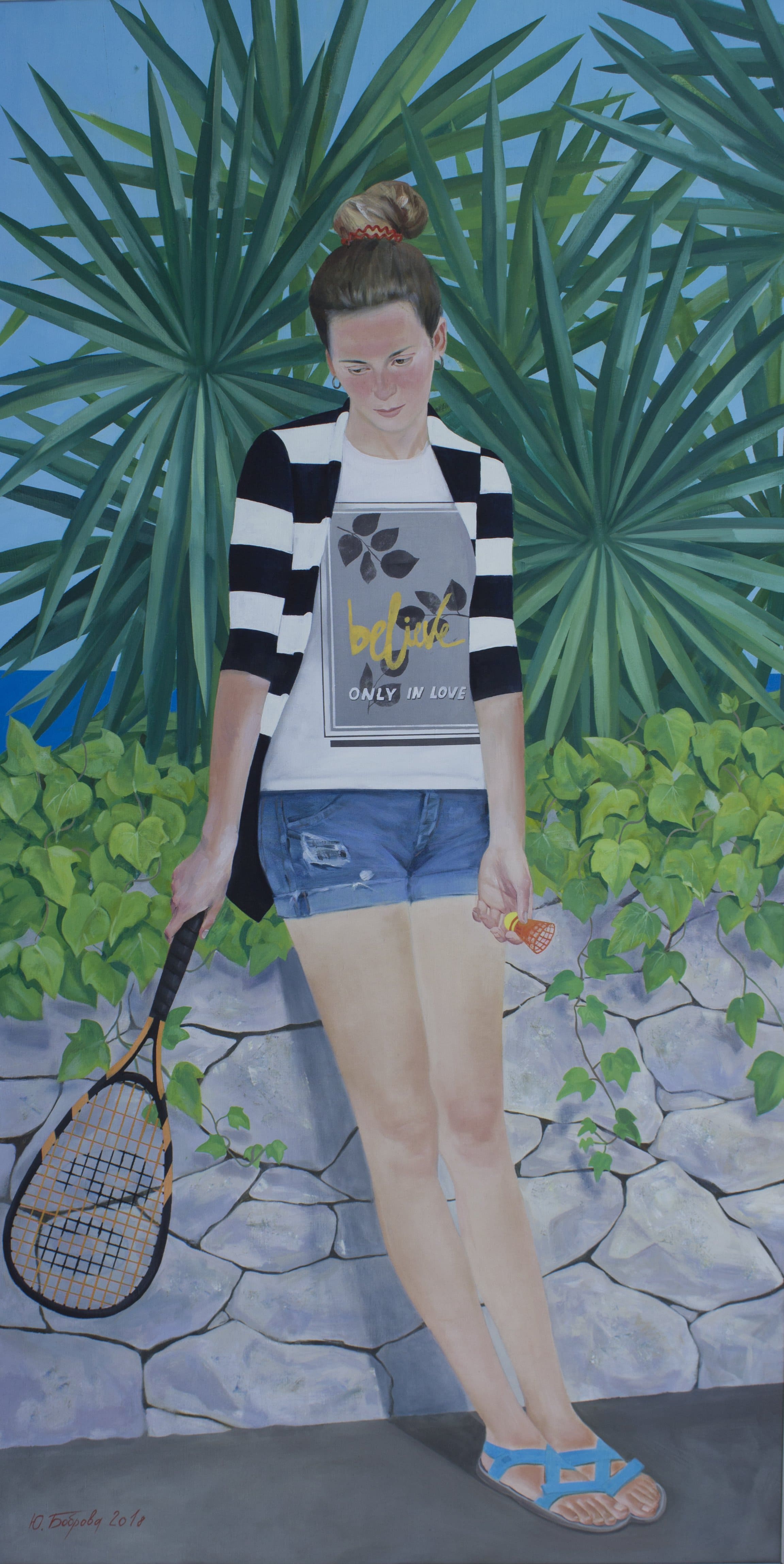 Badminton - 1, Yulia Bobrova, Buy the painting Oil