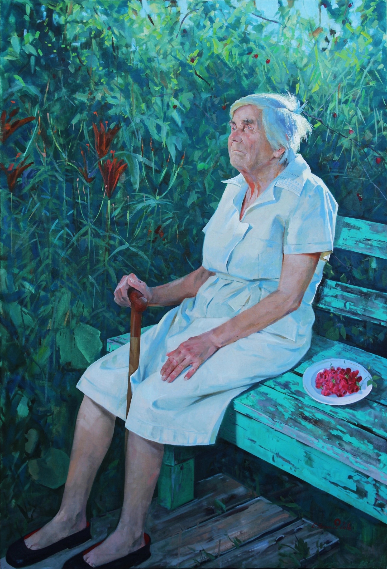 Raspberries - 1, Sergey Nekrasov, Buy the painting Oil