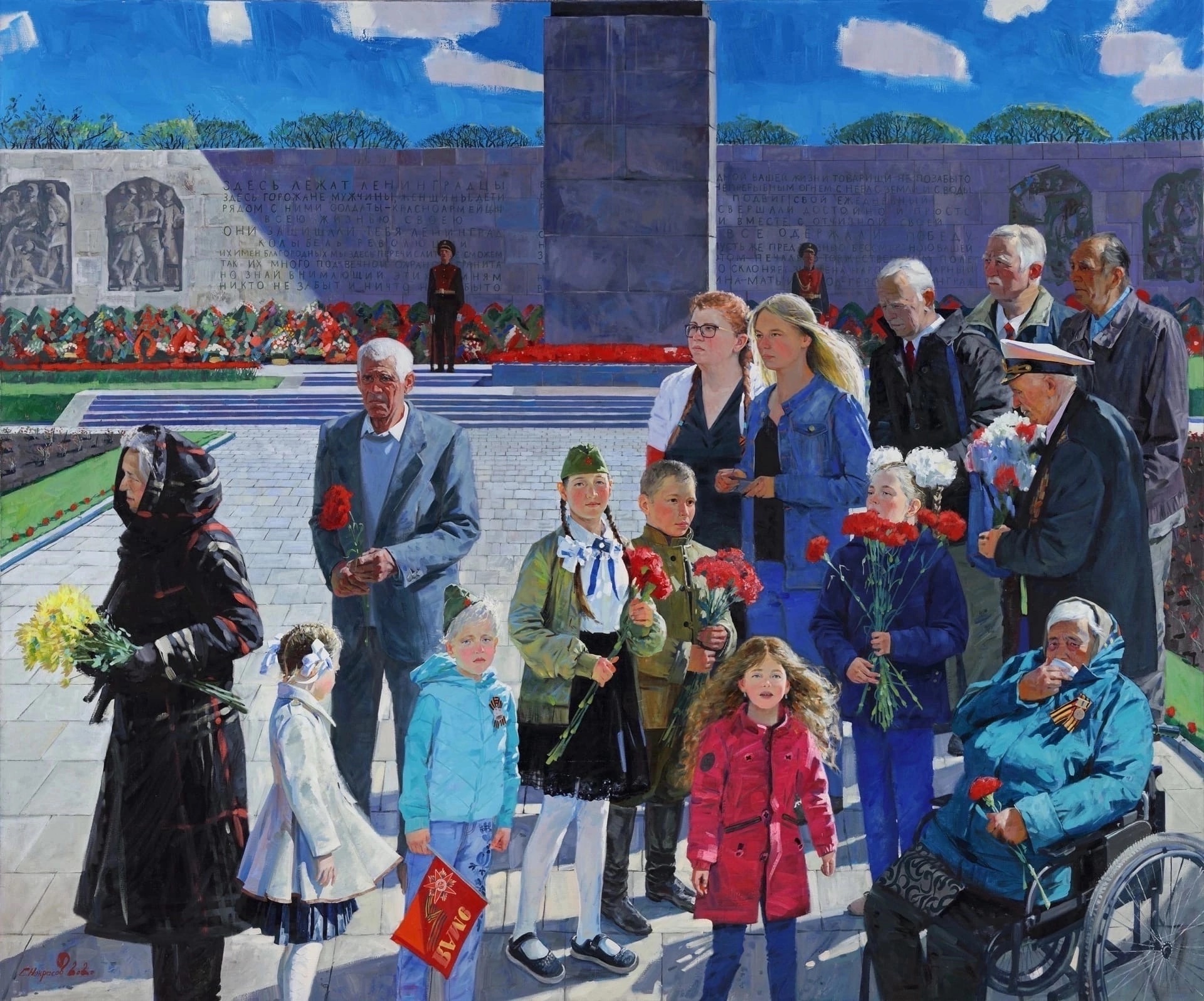 The Victory Day - 1, Sergey Nekrasov, Buy the painting Oil