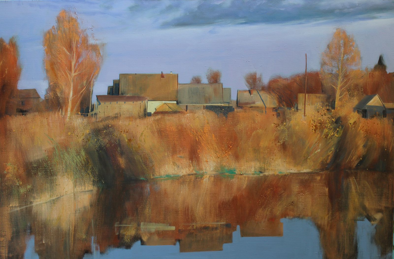 Golden Autumn - 1, Sergey Nekrasov, Buy the painting Oil