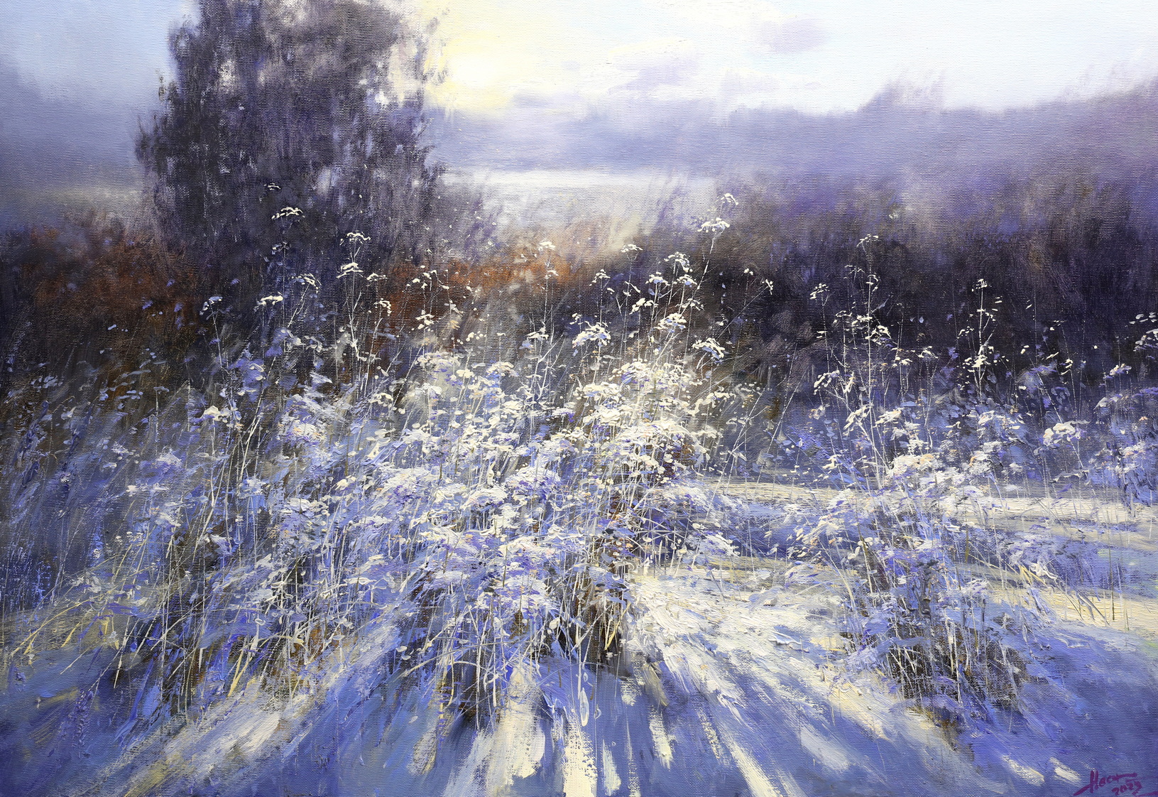The First Frosts - 1, Nesterchuk Stepan, Buy the painting Oil