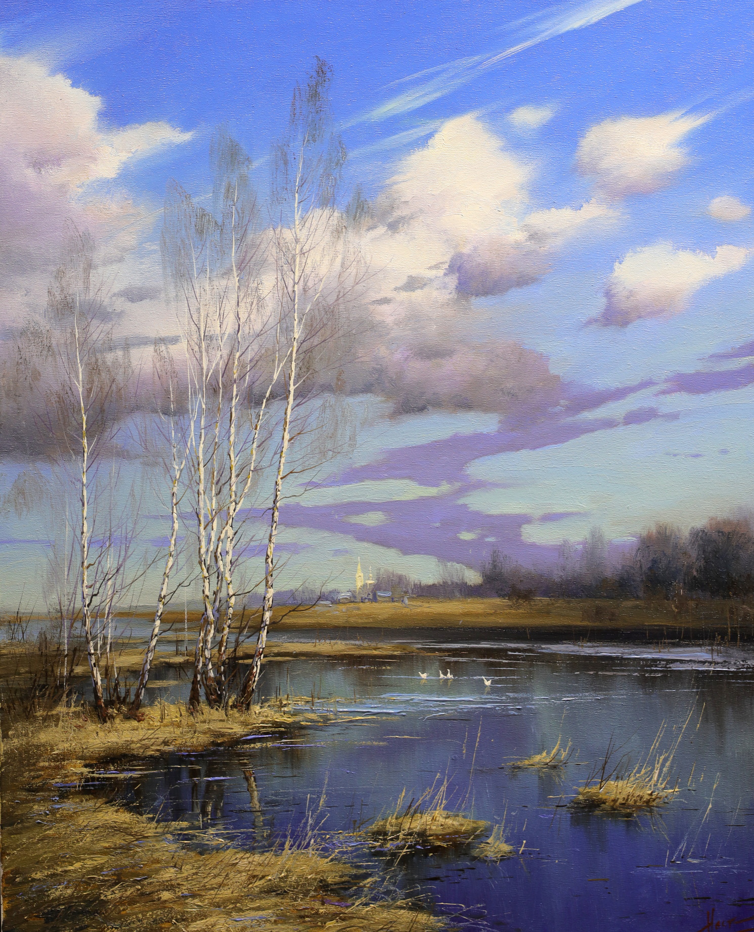 Spring Overflow - 1, Nesterchuk Stepan, Buy the painting Oil