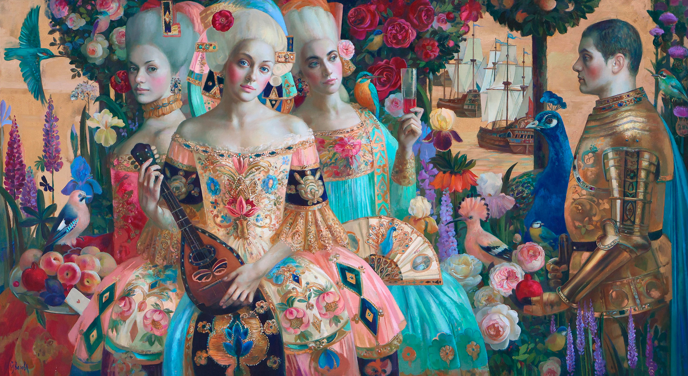 The Paradise - 1, Olga Suvorova, Buy the painting Oil