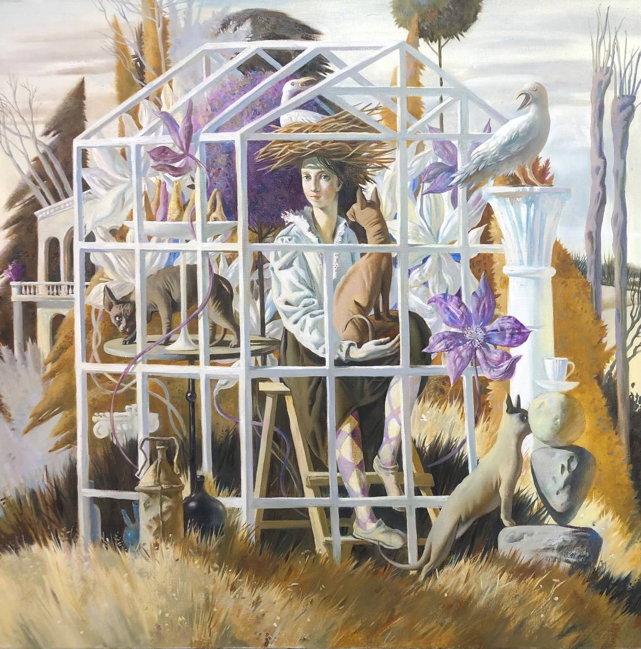 Greenhouse - 1, Agatha Belaya , Buy the painting Oil