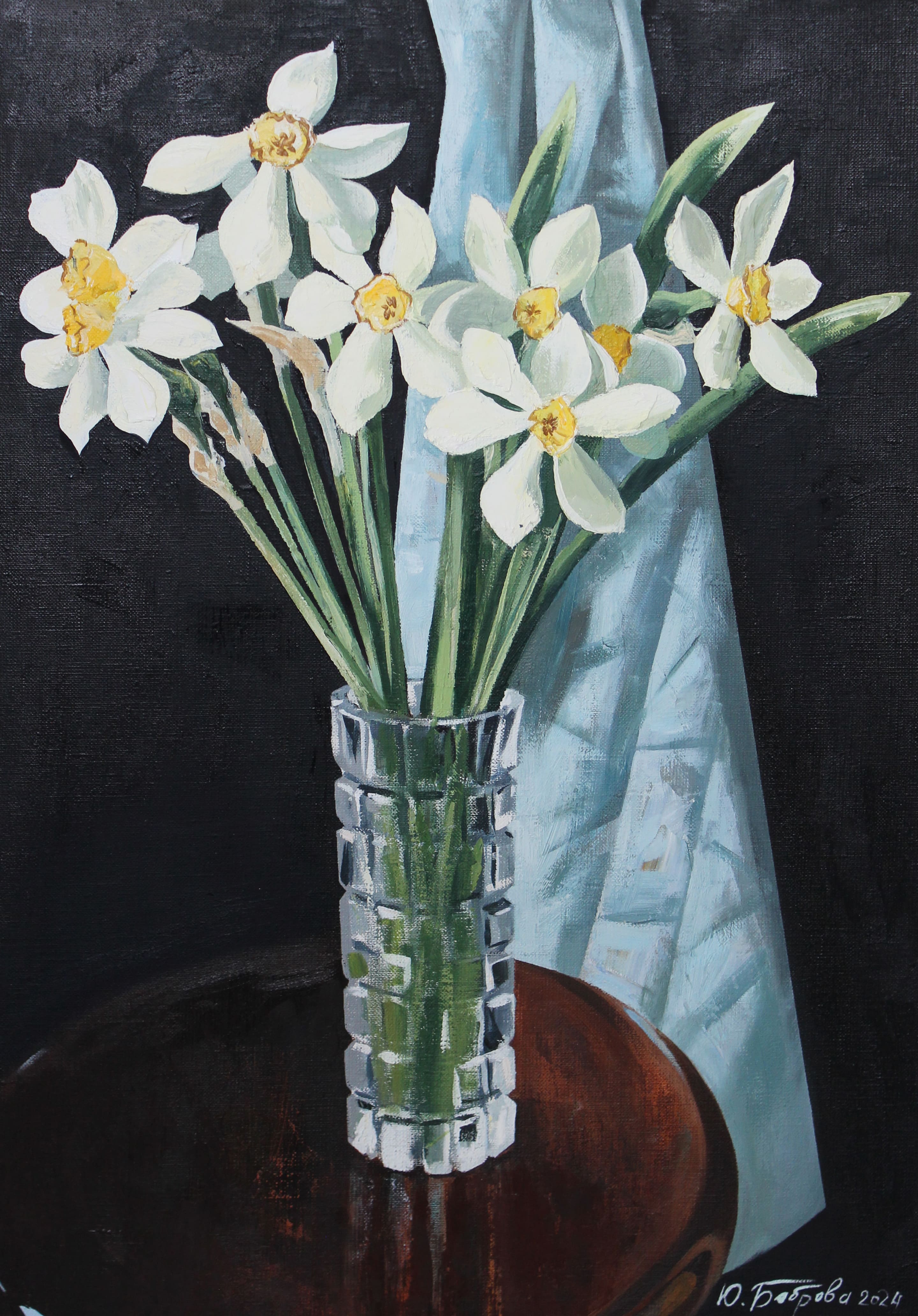 Daffodils - 1, Yulia Bobrova, Buy the painting Oil