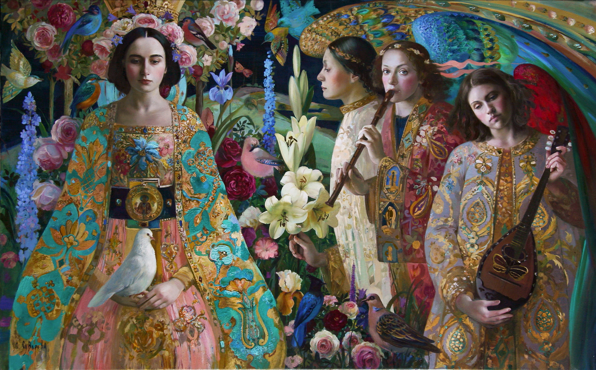 The Annunciation  - 1, Olga Suvorova, Buy the painting Oil