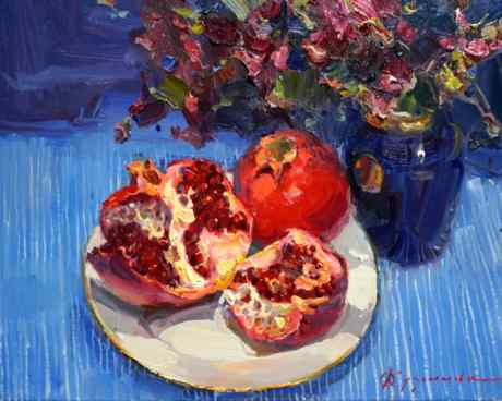 Juicy pomegranate