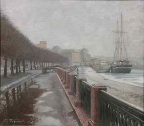 Morning embankment