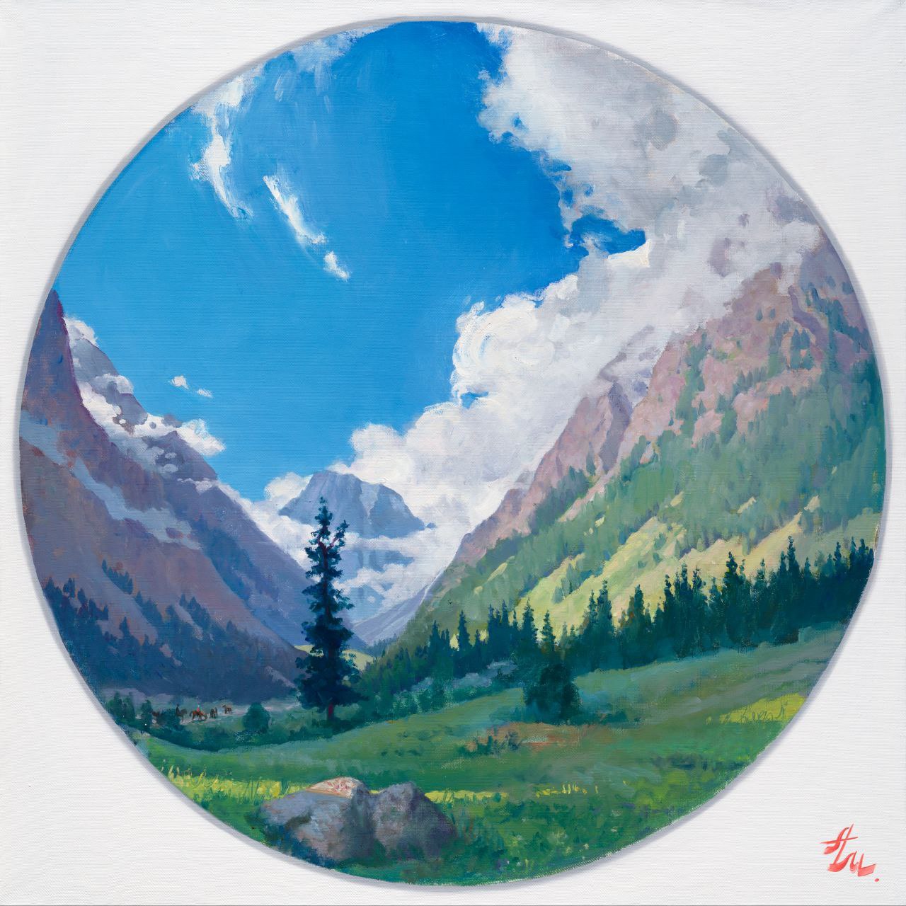 In the mountains - 1, Anton Melentyev, Buy the painting Oil