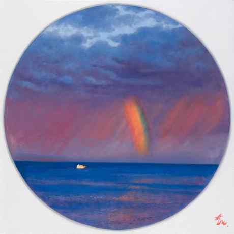The White boat