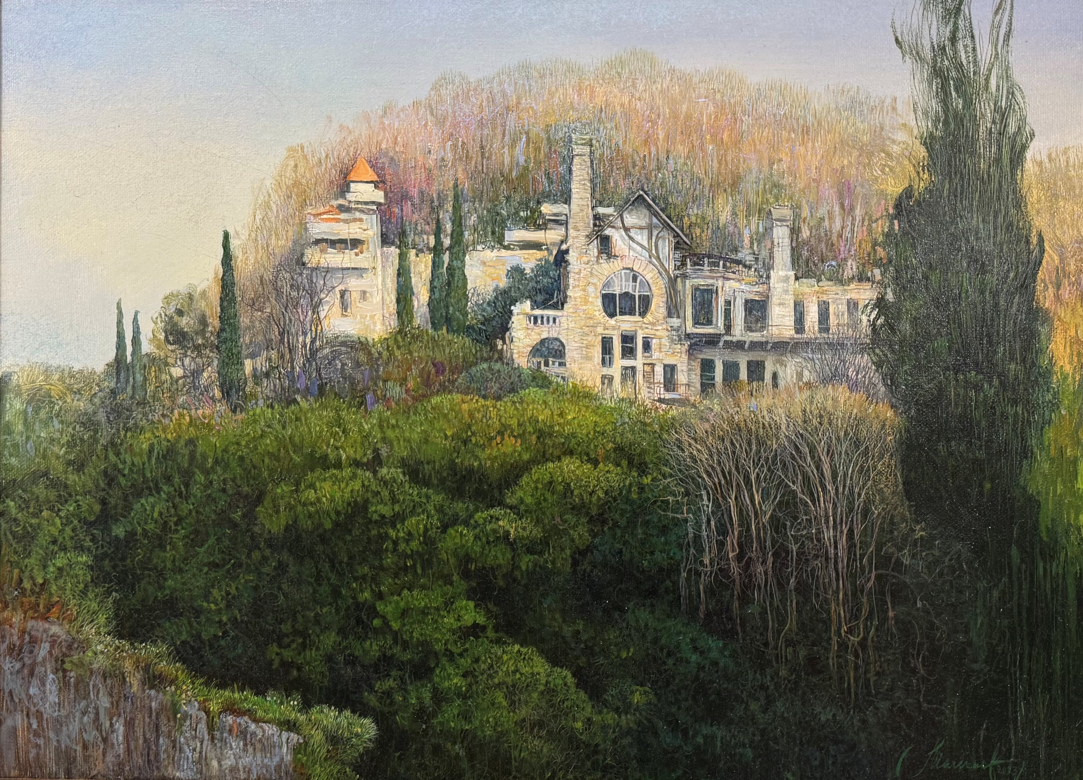 Evening in Gagra - 1, Andrey Mamaev, Buy the painting Oil