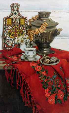 Still life with a samovar