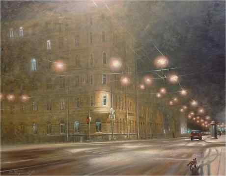 Midnight on Vasilyevsky