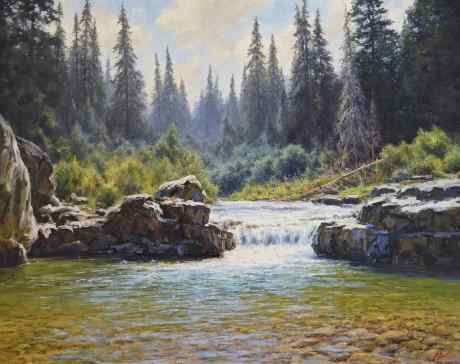 Hot Afternoon In The Northern Urals