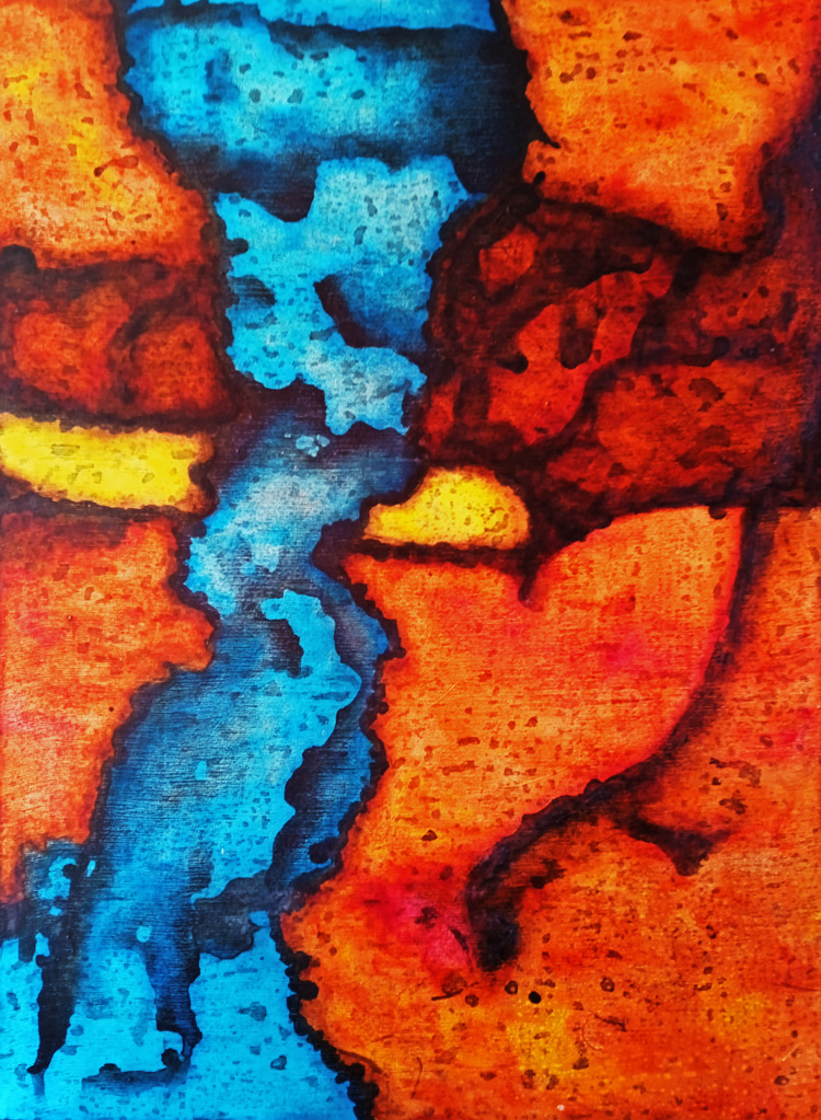 From the other side of the past days - 1, Anton Polushin, Buy the painting Author's technique
