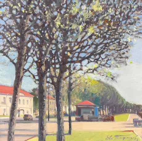 The embankment in early May