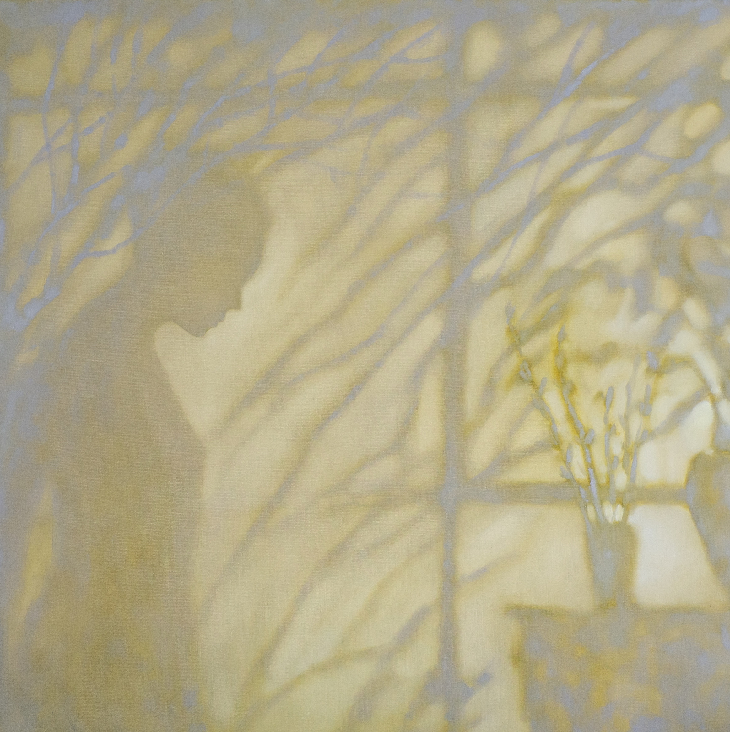 Self-Portrait With Willow - 1, Anastasia Popova, Buy the painting Oil