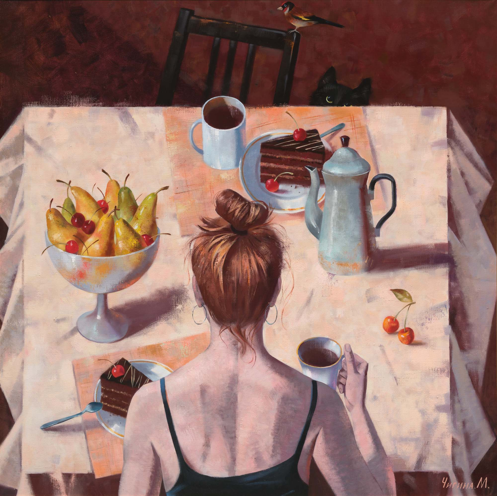 Sweet Breakfast - 1, Margarita Chigina, Buy the painting Oil