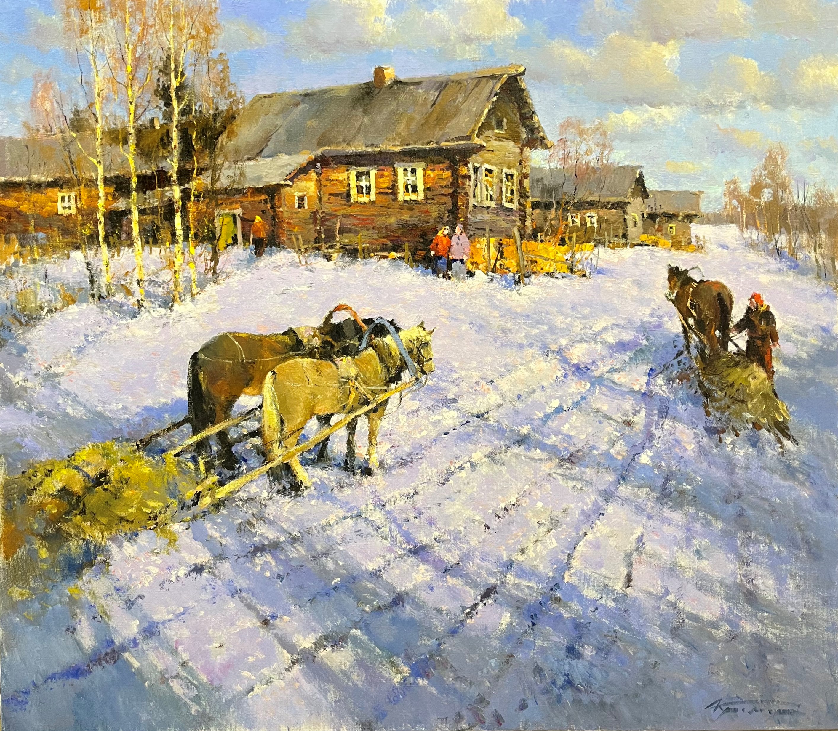 March - 1, Alexander Kremer, Buy the painting Oil