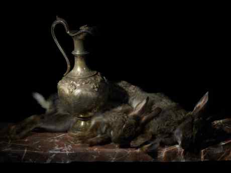 Underwater Still Life with Game. From the Series "Vanitas."