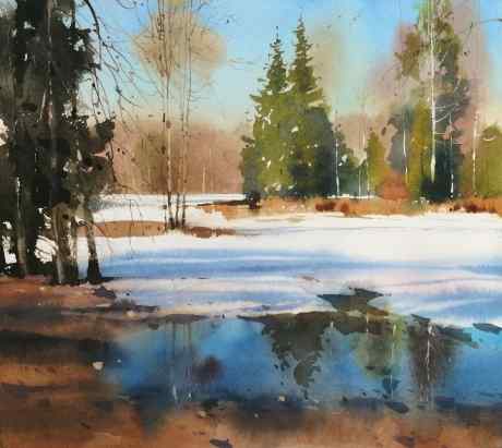 March Day in a Park