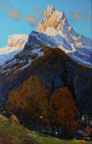 Early autumn morning. Belalakaya