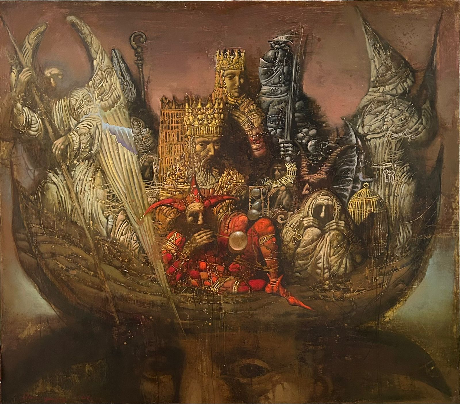Ship of Fools - 1, Armen Gasparyan, Buy the painting Oil