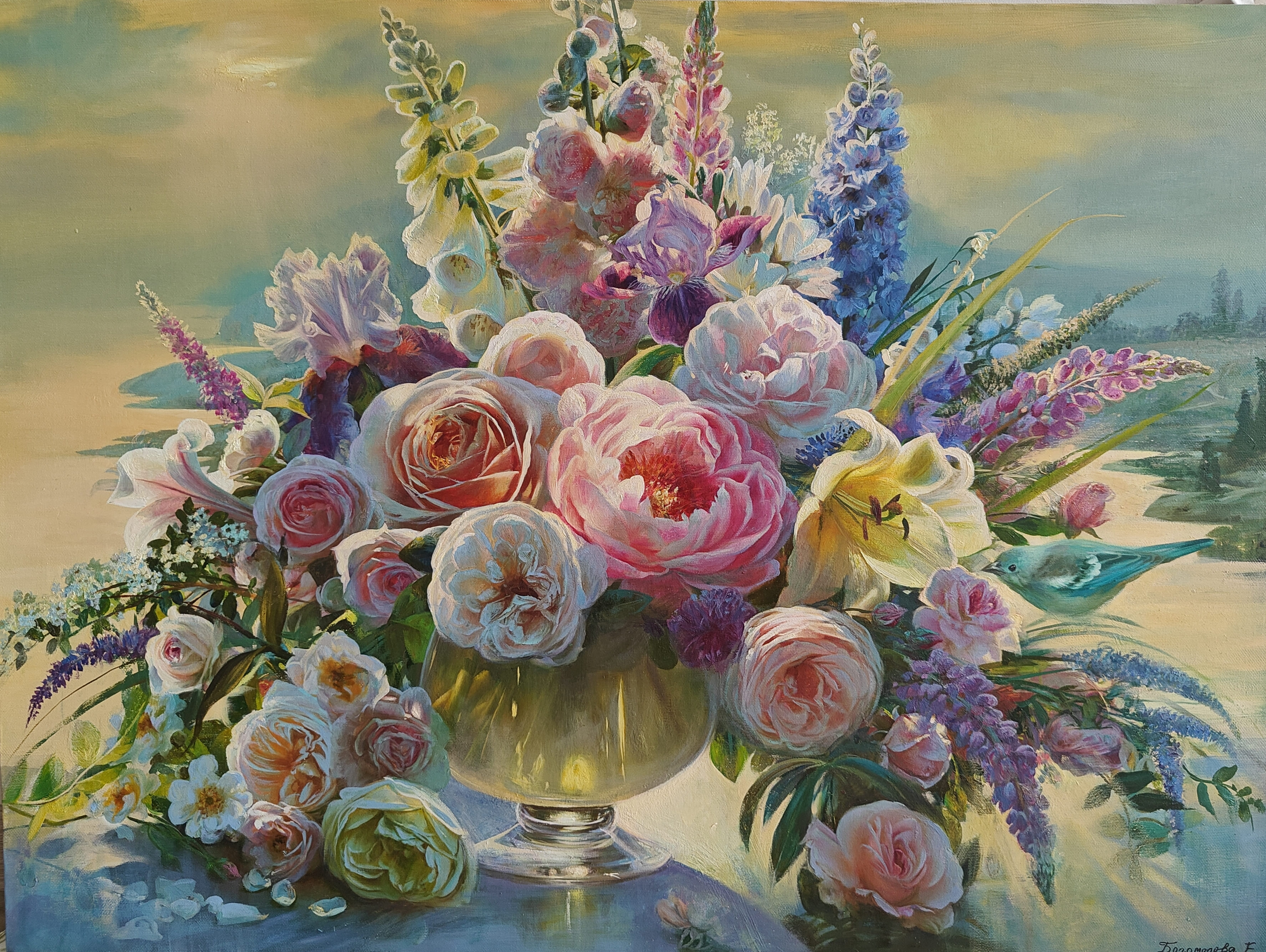 The Fleeting Evening - 1, Ekaterina Bogomolova, Buy the painting Oil